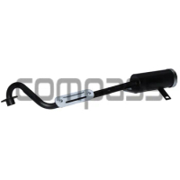 brand new high-performance 49cc pocket bicycle exhaust pipe mini scooter muffler set 49cc scooter accessories (two types)
