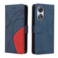 For OPPO A78 5G Case Wallet Leather Luxury Cover OPPO A78 5G Phone Case For OPPO A58 5G Flip Case