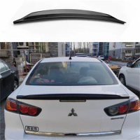 For Mitsubishi Wing God Tail 2009-2015 LANCER Spoiler High Quality ABS Material Car Rear Wing Primer Color Rear Spoiler