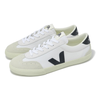Veja 德訓鞋 Volley Canvas 男鞋 白 黑 麂皮 拼接 休閒鞋 小白鞋 VO0103524B