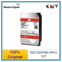 100% Original Western Digital WD Red Pro 10TB 3.5 HDD NAS Internal Hard Drive SATA 7200 rpm WD102KFBX