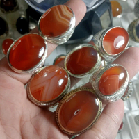 cincin akik motif