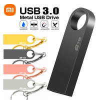 2TB XIAOMI U Disk USB 3.0 Flash Drive โลหะ Mini Pendrive 512GB 1TB 2TB USB Stick Cle Usb ไดรฟ์ปากกา USB 3.0แฟลช1TB Flash Disk