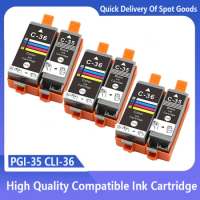 PGI-35 PGI35 PGI-35BK CLI-36 CLI36 InkJet Ink Cartridge Compatible For Canon PIXMA IP100 IP110 IP100B TR150 Mini 260 320