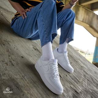 【NIKE 耐吉】運動鞋 Air Force 1 07 男女鞋 白 經典 AF1 簡約 皮革 休閒鞋 DD8959-100 CW2288-111