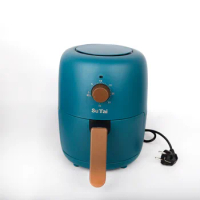 Customized Deep No Oil Air Fryer 360 degree hot air circulation 3.5l with Nonstick pot liner mini air fryers