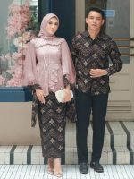 Kebaya Selena Series by Izzadress Free Selendang+Kebaya Set Tunik Batik Wisuda Lebaran Lamaran Konda