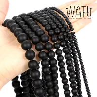 Manik Batu Black Onyx Agate Hitam glosy Agate 4mm 6mm 8mm 10mm