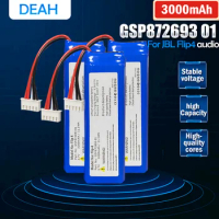 GSP872693 01 3.7V 3000mAh Rechargeable Lithium Polymer Battery For JBL Speaker Flip 4 Flip 4 Special Edition Bluetooth Audio