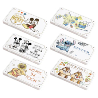 【收納王妃】Disney 迪士尼 復古風 防疫口罩收納盒 口罩盒 置物盒 零錢盒(18.4x10.4x1.5)