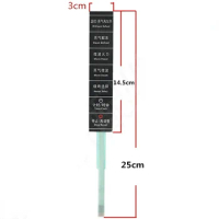 1Pcs Membrane Switch Panel Touch Button for Panasonic NN-CS597S NN-CS591S NN-CS596AF Microwave Oven Panel Switch