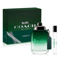 【COACH】時尚都會男性淡香水禮盒-淡香水60ml+隨行香氛7.5ml(專櫃公司貨)