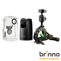 brinno TLC200Pro縮時攝影相機+T1E鉗式腳架