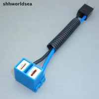 shhworldsea 5/30/100pcs 2x H7 2 Pins Headlight Repair Bulb Holder Connector Plug Wire Socket