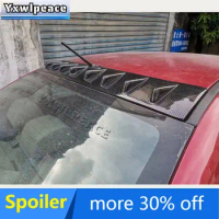 For Mitsubishi Lancer EX Roof Spoiler 2009-2016 ABS Material Rear Window Roof Spoiler Wing Car Styling