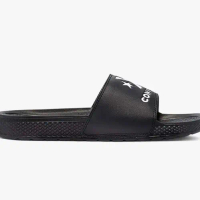 SENDAL SLIDE SLIP MEN'S UNISEX CONVERSEE_BLACK ORIGINAL RESMI PT MAP Shoes Pria