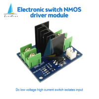 DC 12V-40V 24V Optocoupler Isolated NMOS Driver Module Low Frequency Low Voltage High Current Switch for DC Brush Motor/Heater