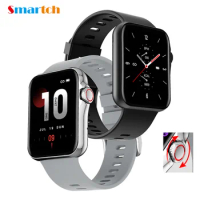 2021 D06 Full touch screen, Sport Tracker，smartwatch，Support Bluetooth calling, Heart Rate, BP &amp; ECG, Smart watch Android IOS