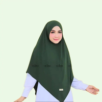 KHIMAR EXCLUSIVE HIJAB INSTAN SYAR'I BERGO MALAY NON PET NON TALI JERSEY SUPER PREMIUM Syari