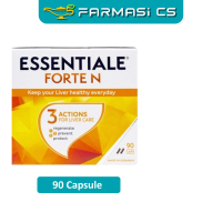 PROMO Essentiale Forte N 90 Capsules EXP:02/2027 [ Soy beans Farmasi CS ]