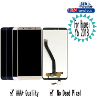 5.7" Y6Prime 2018 LCD For Huawei Y6 2018 LCD Display Touch Screen Assembly Replacement with Frame ATU-LX1 L21 LX3