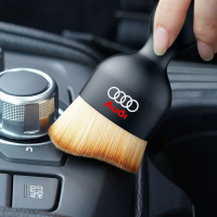 【twotwo】 แปรงทำความสะอาดภายในรถ 1/2 ชิ้น เครื่องกำจัดฝุ่น สำหรับ Audi S Line A1 A2 A3 A4 A5 A6 A7 A8