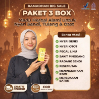 SUMAK OPTIMA MADU HERBAL Paket 3 Box - Efektif Atasi Sakit Asam Urat, Nyeri Lutut, Nyeri Pinggang Tu