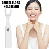 1 Pc Dental Floss Holder Aid Oral Picks Rack Teeth Care Interdental Tool Breath Cleaning B7c9