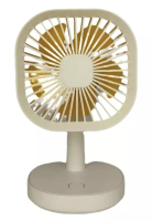 YASE YASE YS2209B LED Light Adjust Mini Fan USB Charging Mini Clip Fan Cable Rechargeable Battery Po
