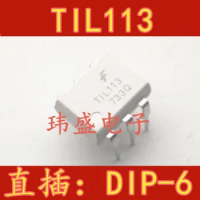 The new TIL113 TIL113M DIP6 / direct import original can be photographed directly