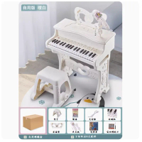 兒童鋼琴玩具(【自用-仿真立式小鋼琴】+凳子+豪華齊全大禮包)