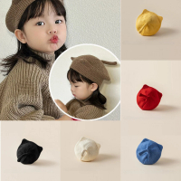 【Arbea】兒童貝雷帽畫家帽(素色款)