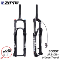 ZTTO UDING MTB Bike 32 RL BOOST 140mm Air 29 29er 27.5+ Inch 3.0 29+ Plus 110mm 110*15 Fork Suspension Lock Tapered Thru Axle