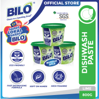 BILO DISHWASHING PASTE-LIME-(BUNDLE:3X800 GRAMS) / SAVINGS PACK