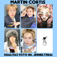 Photocard unoff MARTIN CORTIS foto