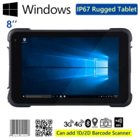 High Quality Rugged Tablet 8 Inch Z8350 Windows 10 OS 4G Standard RAM 4GB ROM 64GB Industrial Rugged Tablet PC MI86H