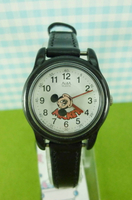 【震撼精品百貨】米奇/米妮 Micky Mouse 手錶-米奇大頭隨指針旋轉-黑色 震撼日式精品百貨