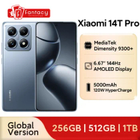 New Xiaomi 14T Pro 5G Global Version 50MP Leica Camera MediaTek Dimensity 9300+ 6.67'' 144Hz AMOLED 