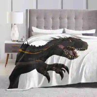 World Indoraptor Super Warm Soft Blankets Throw On Sofa / Bed / Travel World Indoraptor Dinosaur Creature Movie Fallen Kingdom