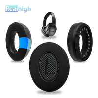 Realhigh Replacement Earpad For BOSE QC35 QC35II Headphones Cooling Gel Memory Foam Ear Cushions Ear Muffs
