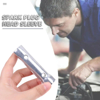 80mm Spark Plug Spark Plug Wrench mototikal Motosikal Double End Spark Plug Spanner 16mm 18mm akseso