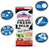 CIMORY UHT MILK 250 ML Marie Biscuits