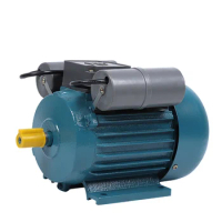 Single-phase asynchronous motor 0.75/1.1/2.2/3KW national standard all-copper wire 220V small two-phase dual-value motor
