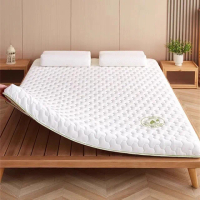 【新川】抗菌乳膠床墊6CM厚 床褥 榻榻米180*200公尺 高密度軟墊(軟床墊 獨立筒床墊 雙人床墊 可折疊收納)