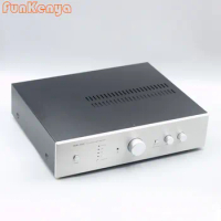 200W+200W TS-2 HiFi High Fidelity Power Amplifier 2.0 Home Remote Control NE5532 Double Op-amp 5200/1943 Pair Tube