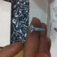 skrup kayu tapping taping panjang sekrup 1,8 cm diameter kepala 1 cm