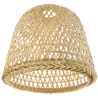 Bamboo Lampshade Lampshades for Chandelier Light Covers Accessories Table Window Blinds