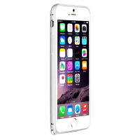 LOVE MEI  iPhone6 Plus (5.5吋)簡約輕薄海馬扣金屬邊框