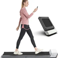 Folding Treadmill, Ultra Slim Foldable Treadmill Smart Fold Walking Pad Portable Safety Non Holder Gym and Running De