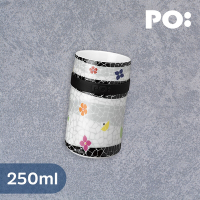 【PO:Selected】丹麥雙層陶瓷馬克杯250ml (碎花)